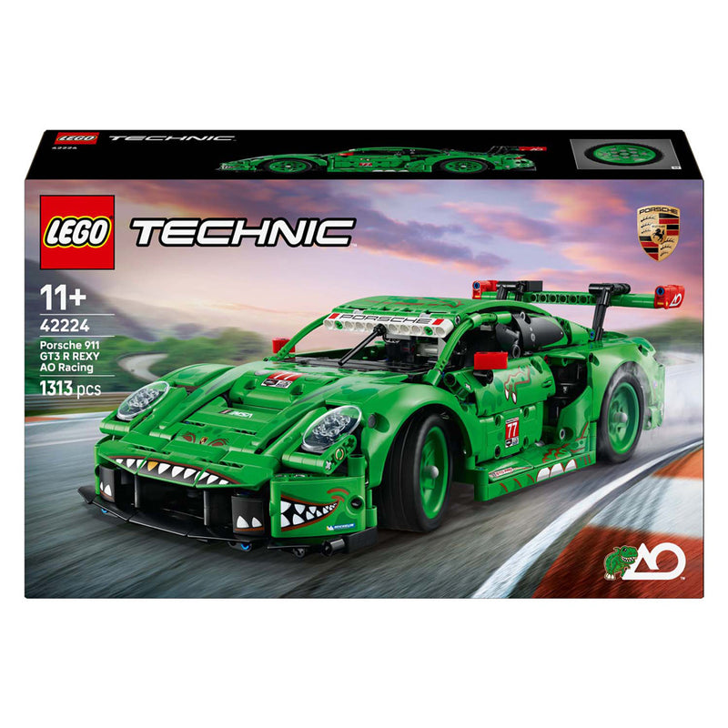 Afbeelding laden in galerijviewer, Lego technic porsche 911 gt3 r rexy ao racing auto
