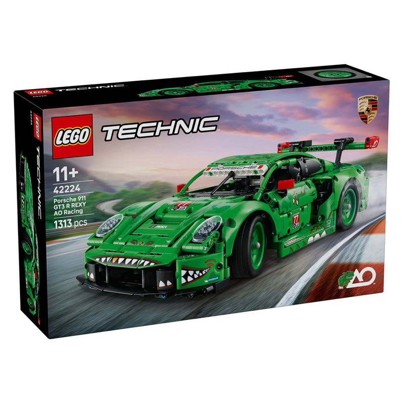 Afbeelding laden in galerijviewer, Lego technic porsche 911 gt3 r rexy ao racing auto
