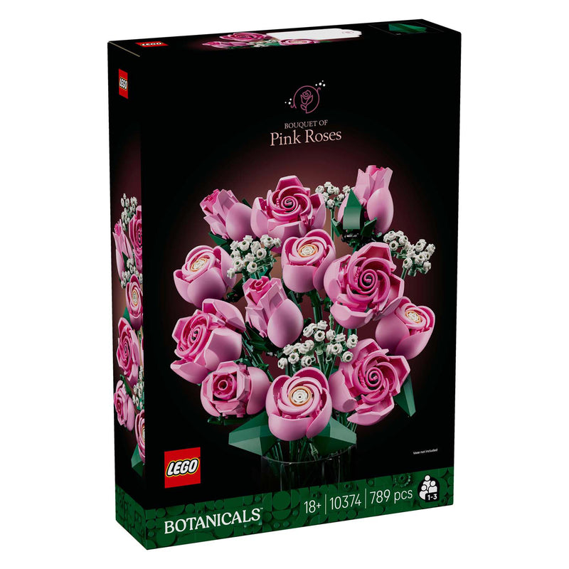 Afbeelding laden in galerijviewer, Lego botanicals 10374 roze rozenboeket
