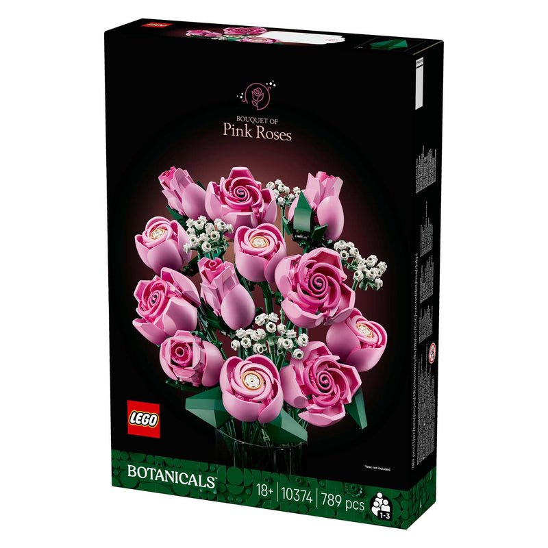 Afbeelding laden in galerijviewer, Lego botanicals 10374 roze rozenboeket
