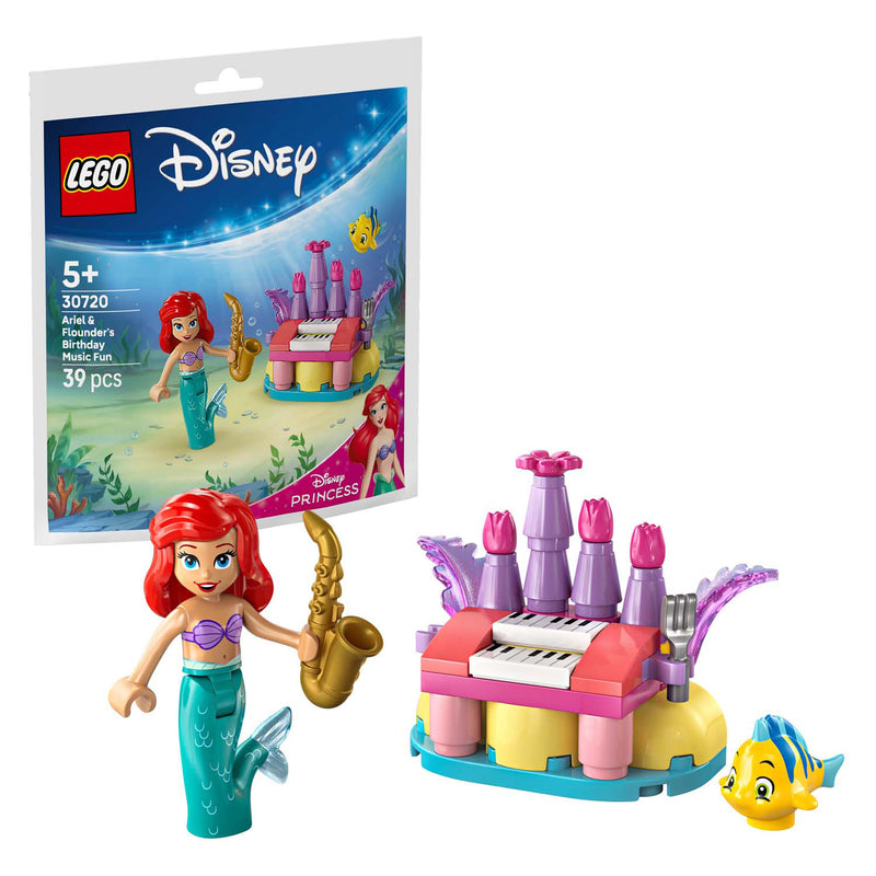 Afbeelding laden in galerijviewer, Lego disney princess 30720 verjaardagsmuziek van ariel en botje
