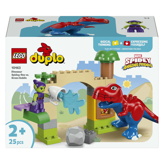 Lego duplo 10463 dinosaurus spidey-rex vs. green goblin