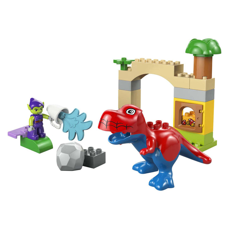 Afbeelding laden in galerijviewer, Lego duplo 10463 dinosaurus spidey-rex vs. green goblin

