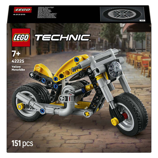 Lego technic 42225 gele motor