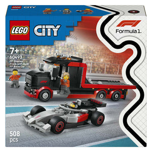 Lego ® city f1® displaytruck met audi f1® racewagen - 60493