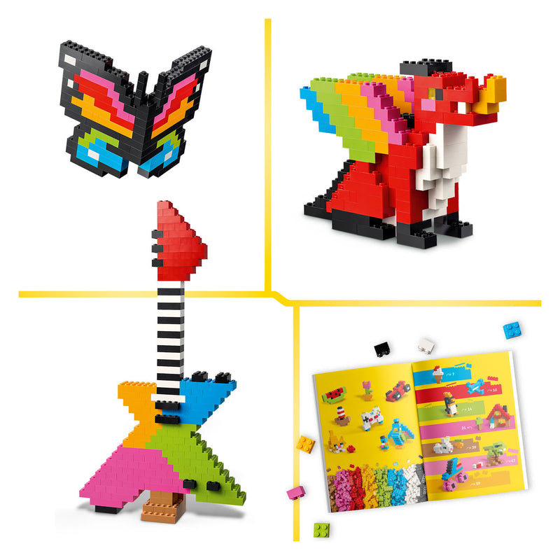 Afbeelding laden in galerijviewer, Lego classic kleurrijke creatieve stenen
