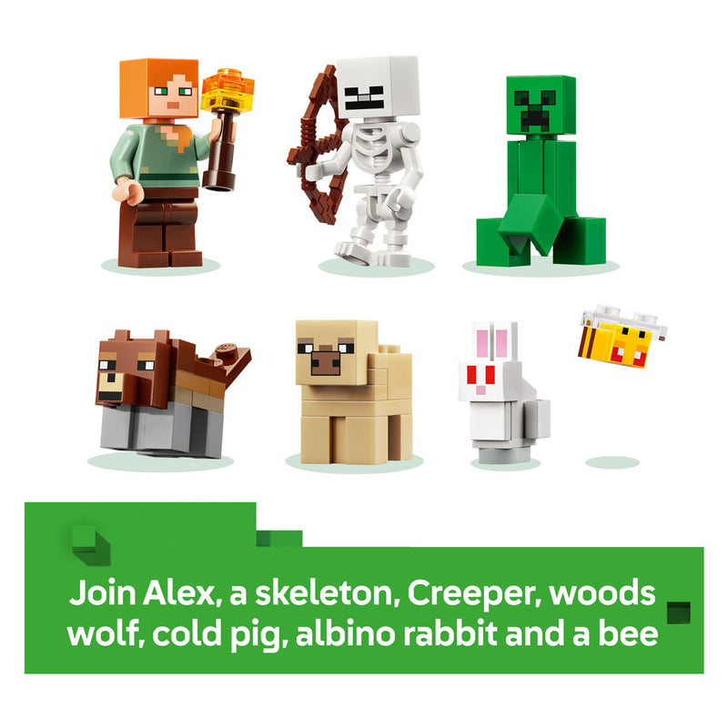 Afbeelding laden in galerijviewer, Lego minecraft eerste nacht-avontuur speelgoed voor kinderen en kinderkamer decoratie 21593
