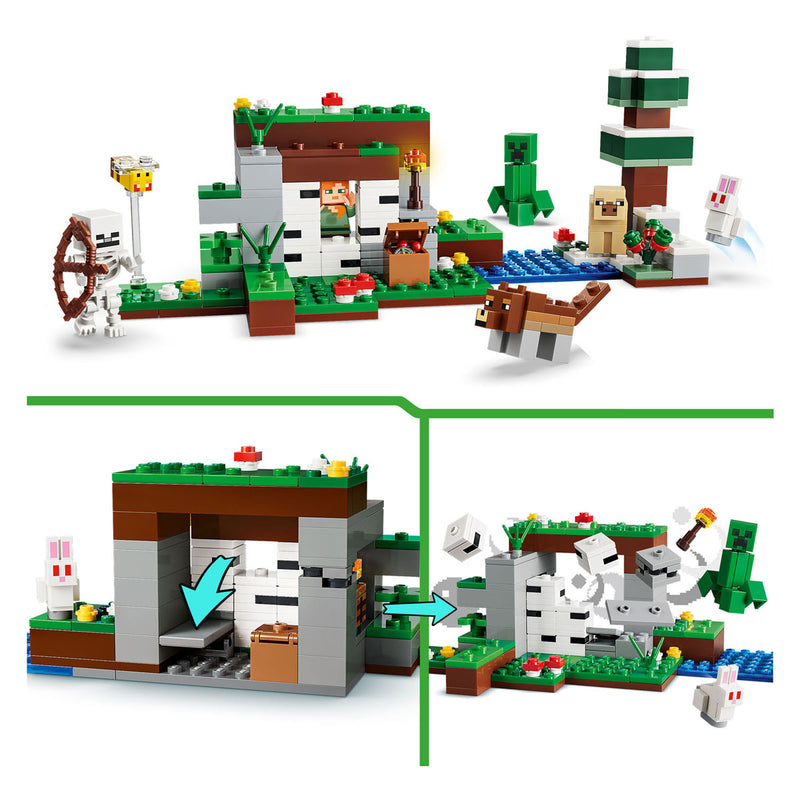 Afbeelding laden in galerijviewer, Lego minecraft eerste nacht-avontuur speelgoed voor kinderen en kinderkamer decoratie 21593
