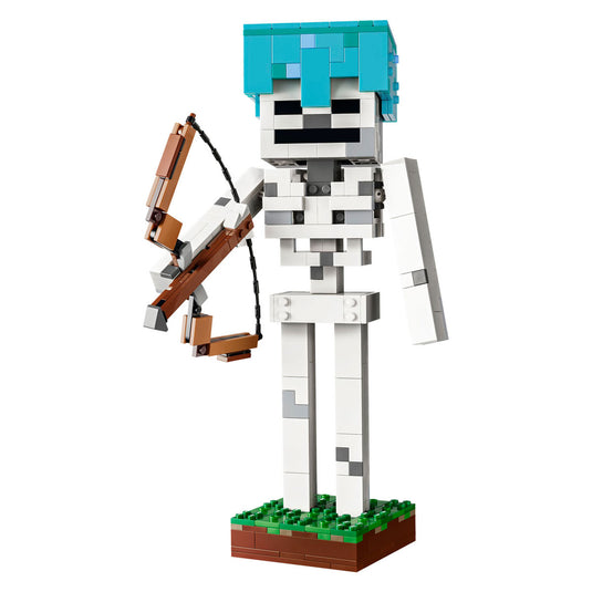Lego ® minecraft® het skelet - decoratief gamingspeelgoed - modelbouwset - gamingmerchandise voor kinderen vanaf 10 jaar - 21594