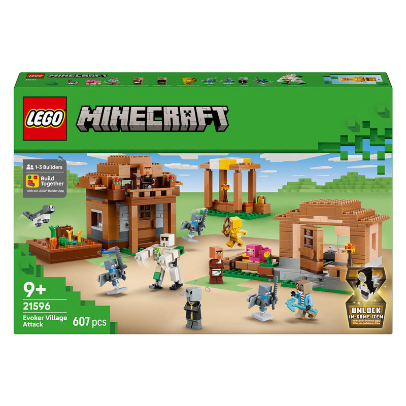 Afbeelding laden in galerijviewer, Lego minecraft oproeper dorpsaanval

