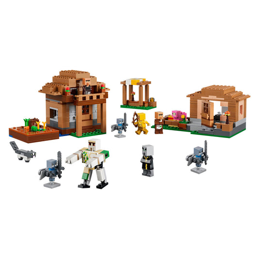 Lego minecraft oproeper dorpsaanval