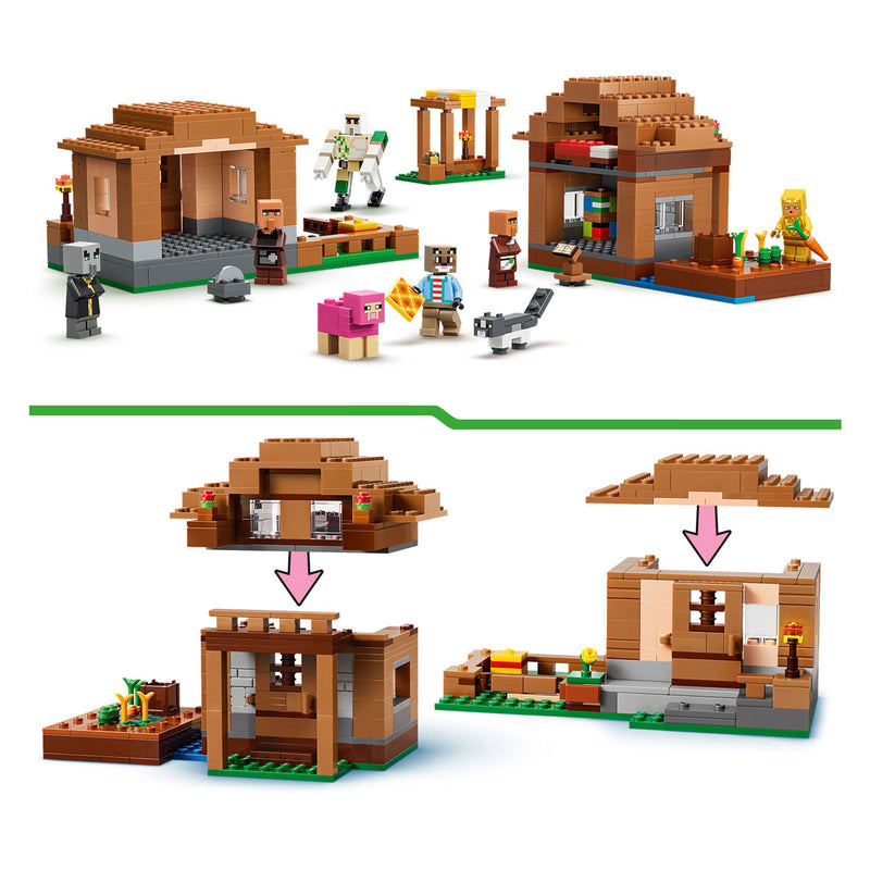 Afbeelding laden in galerijviewer, Lego minecraft oproeper dorpsaanval
