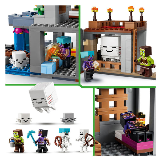 Lego minecraft ghast-huis