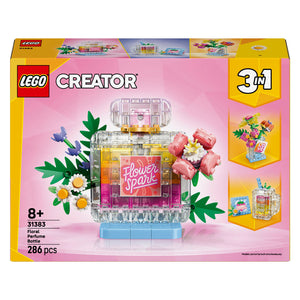 Lego creator 3in1 parfumfles met bloemen speelgoed voor kinderen en kinderkamer decoratie 31383
