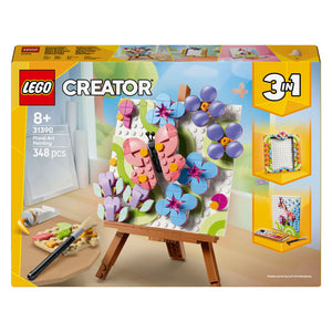 Lego creator 3in1 bloemenschilderij bloemen speelgoed voor kinderen en kinderkamer decoratie 31390