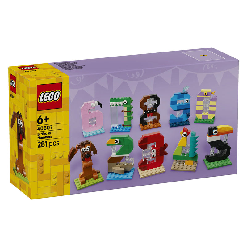 Afbeelding laden in galerijviewer, Lego classic 40807 - verjaardagscijfers
