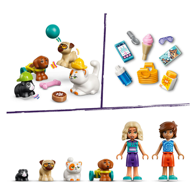Afbeelding laden in galerijviewer, Lego friends 42676 leuke dag in het waterpark
