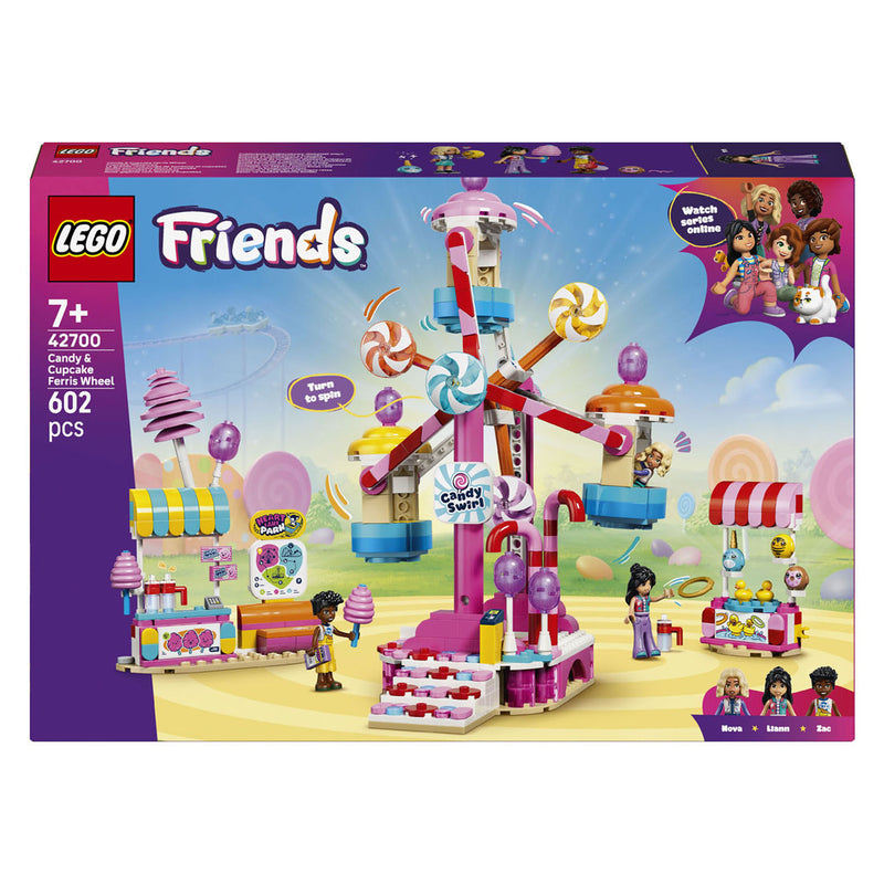 Afbeelding laden in galerijviewer, Lego friends reuzenrad van snoep en cupcakes
