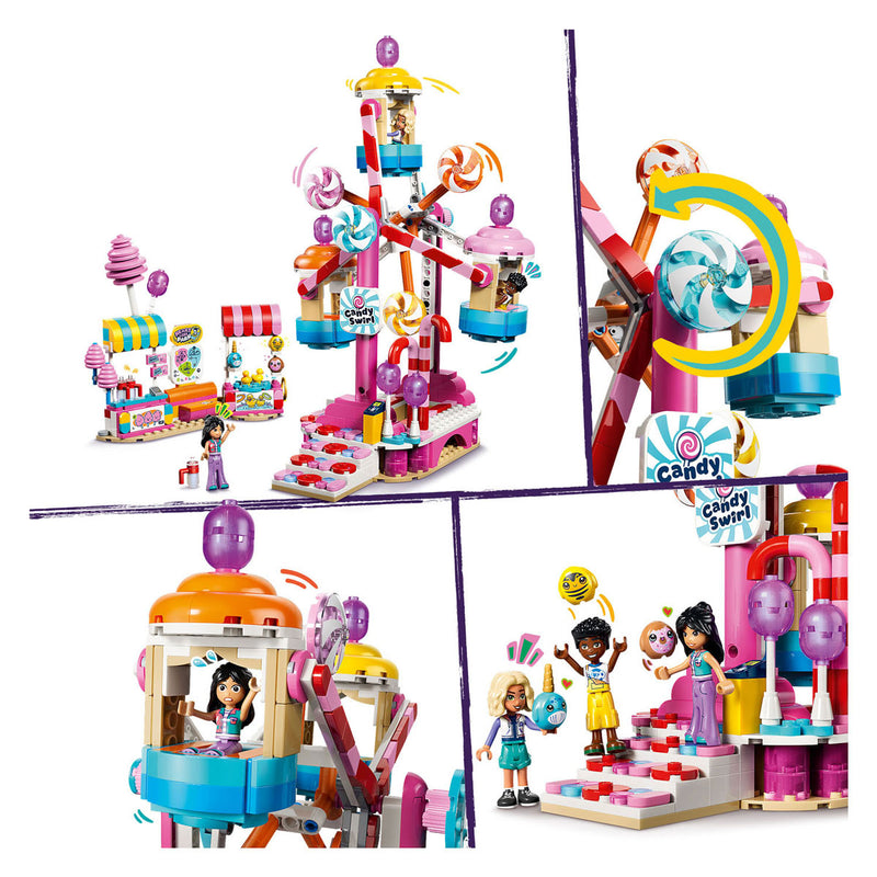 Afbeelding laden in galerijviewer, Lego friends reuzenrad van snoep en cupcakes
