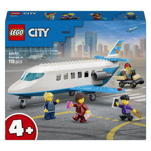 Lego city passagierstoestel vliegtuig speelgoed voor kinderen vanaf 4 jaar 60492