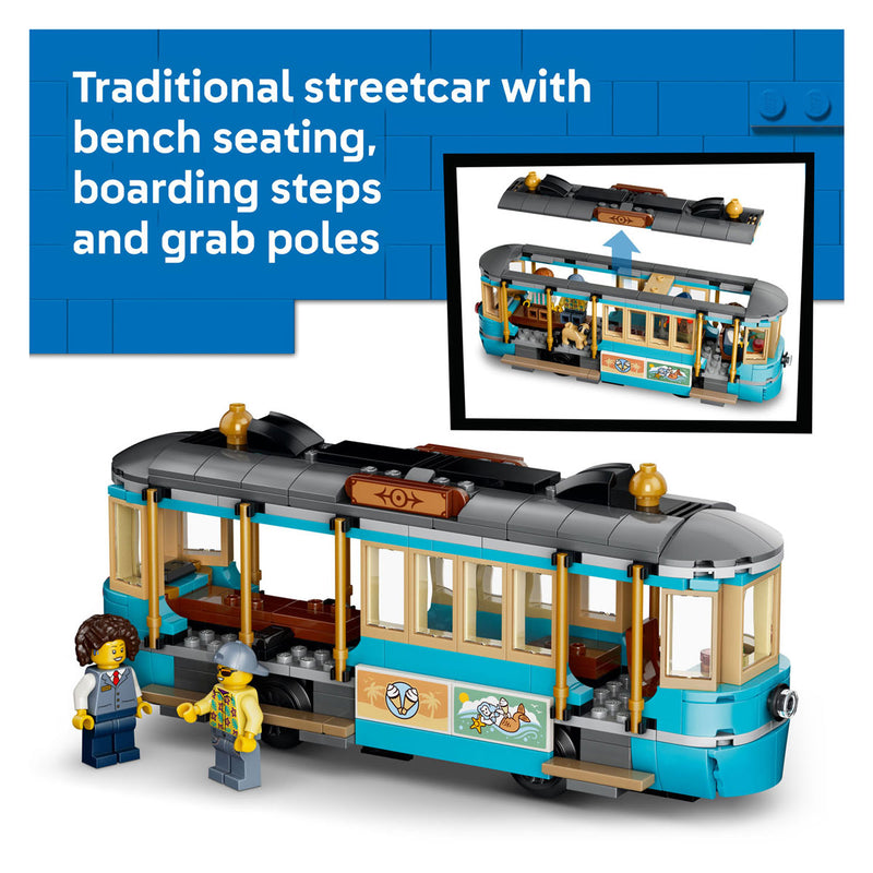 Afbeelding laden in galerijviewer, Lego city 60506 klassieke strandtram
