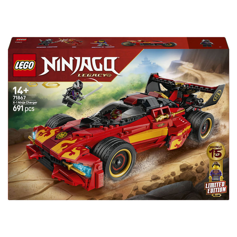 Afbeelding laden in galerijviewer, Lego ® ninjago® 15-jarig jubileum: x-1 ninja charger - fantasierijke bouwset voor tieners vanaf 14 jaar - 71867
