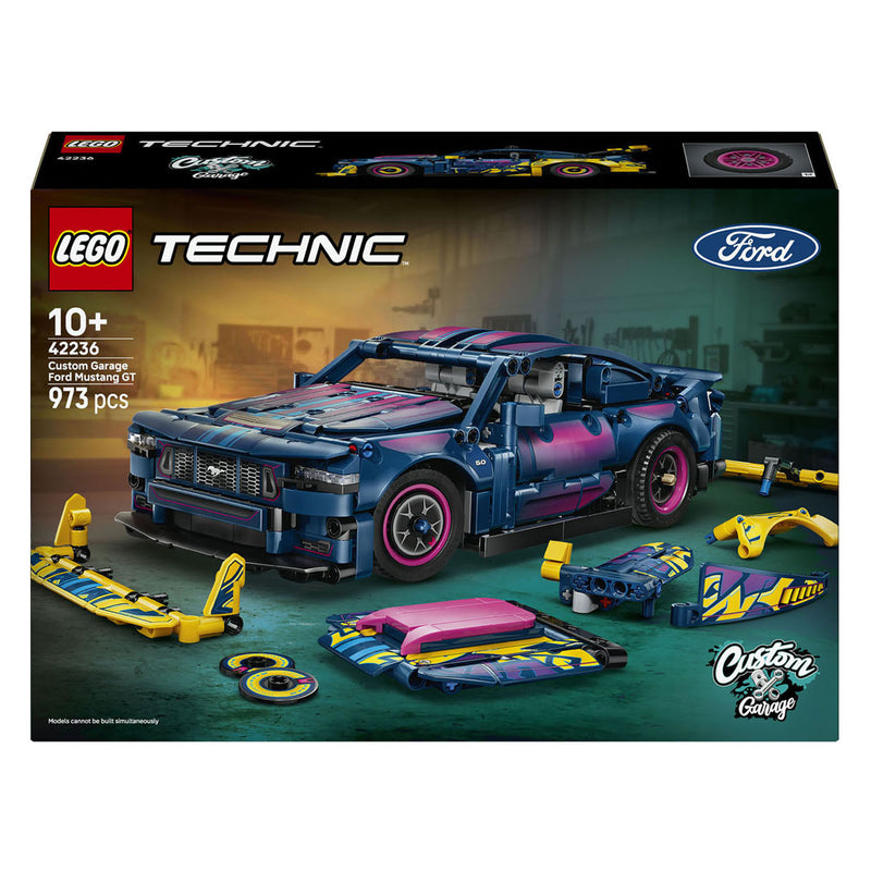 Afbeelding laden in galerijviewer, Lego technic aanpasbare ford mustang gt auto
