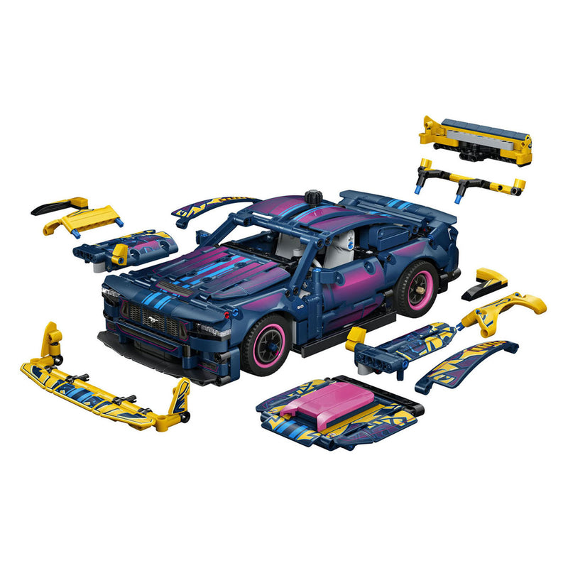 Afbeelding laden in galerijviewer, Lego technic aanpasbare ford mustang gt auto
