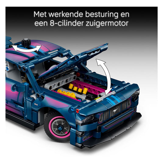Lego technic aanpasbare ford mustang gt auto