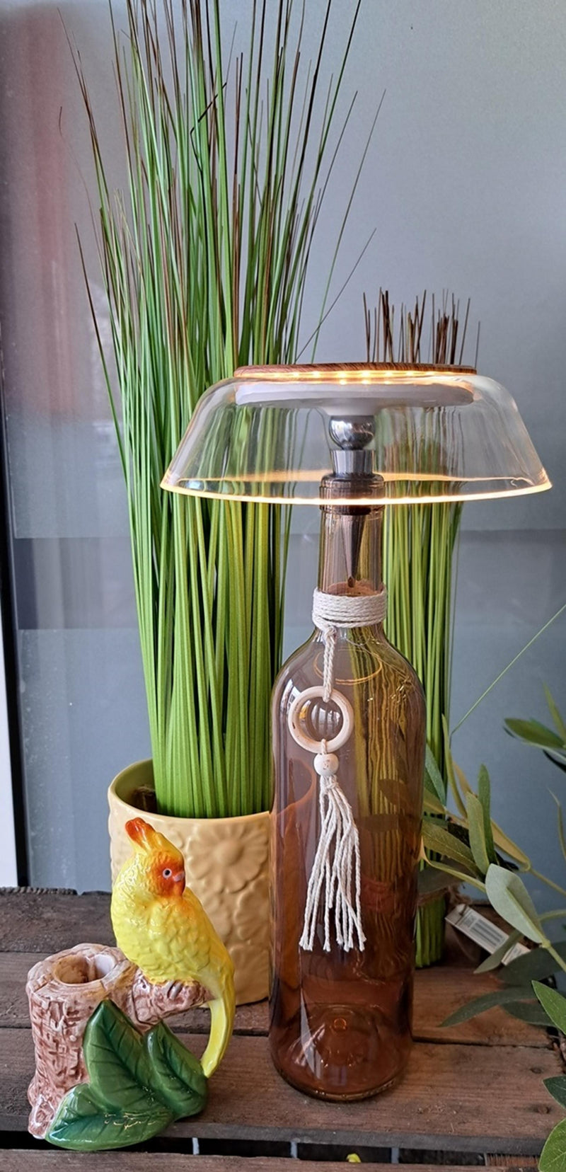 Afbeelding laden in galerijviewer, Mansion atmosphere oplaadbare led tafellamp ø16,5xh33,5cm
