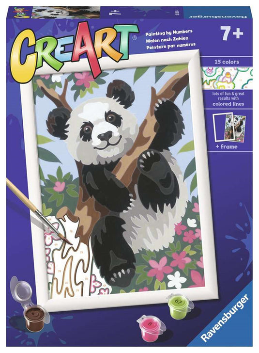 Ravensburger creart schilderen op nummer - speelse panda