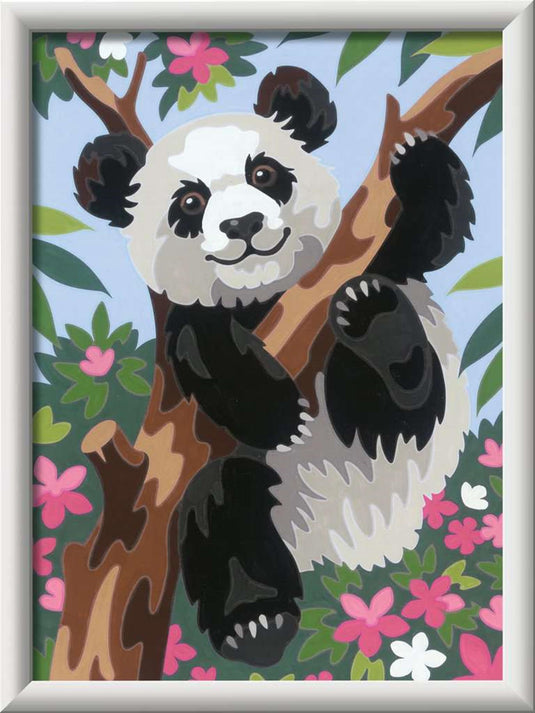 Ravensburger creart schilderen op nummer - speelse panda