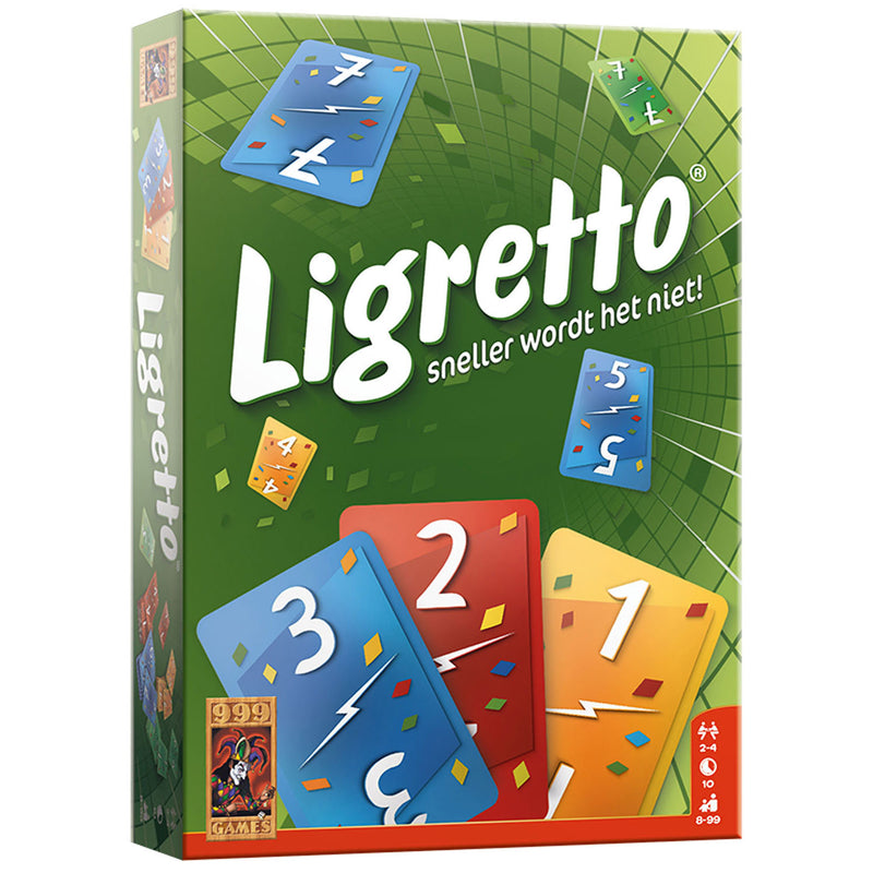 Afbeelding laden in galerijviewer, 999games 999 games ligretto groen kaartspel (nederlands, 2 - 4 spelers, 10 minuten, vanaf 8 jaar)
