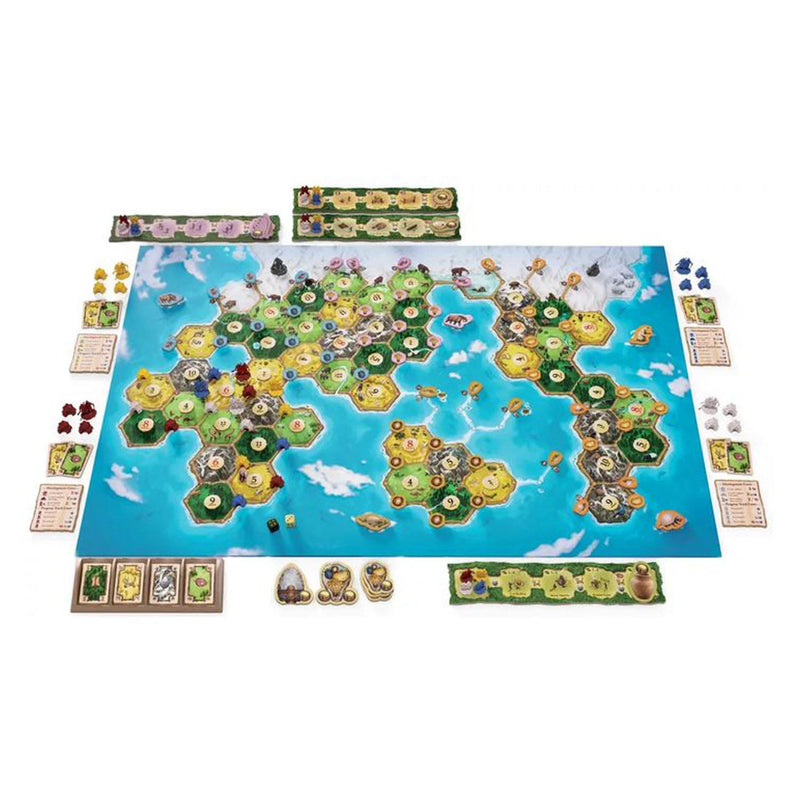 Afbeelding laden in galerijviewer, 999games 999 games catan - opmars van de mensheid bordspel
