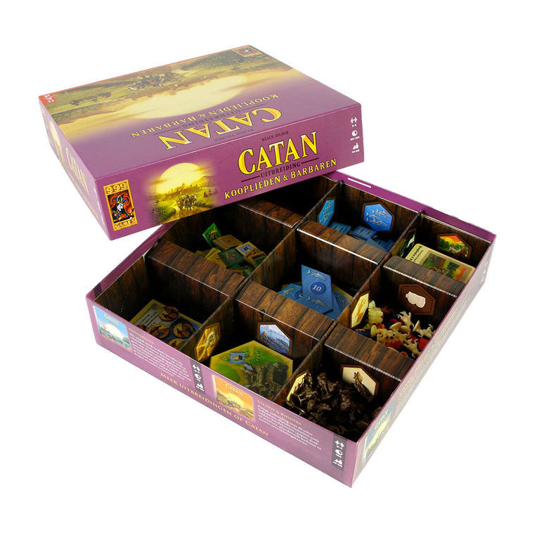 Afbeelding laden in galerijviewer, 999Games Catan Uitbreiding Kooplieden en Barbaren Bordspel
