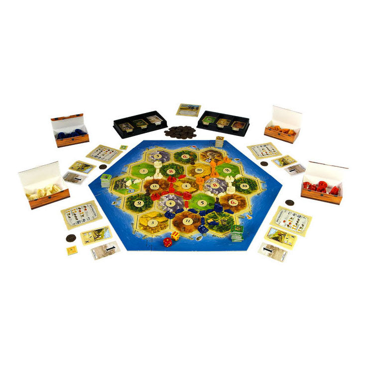 Afbeelding laden in galerijviewer, 999Games Catan Uitbreiding Kooplieden en Barbaren Bordspel

