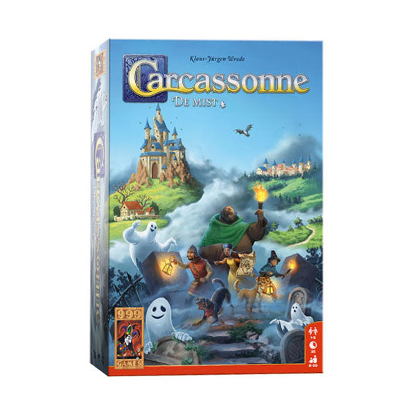 Afbeelding laden in galerijviewer, 999Games Carcassonne De Mist Bordspel
