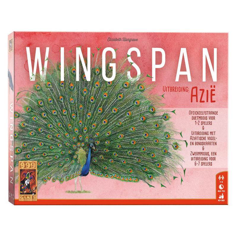 Afbeelding laden in galerijviewer, 999games 999 games wingspan: azie bordspel (nederlands, uitbreiding, 1 - 7 spelers, 40 minuten, vanaf 10 jaar)
