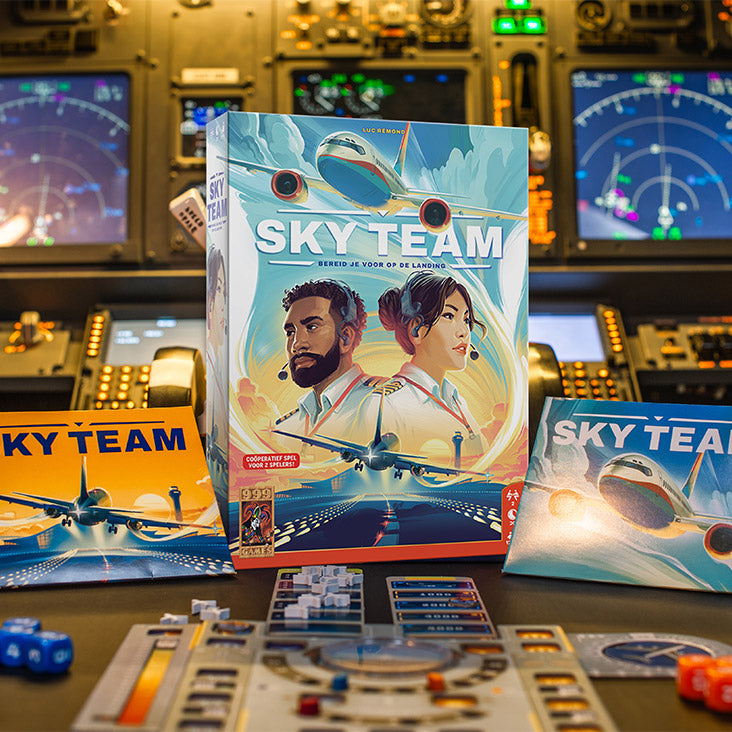 Afbeelding laden in galerijviewer, 999-games 999 games sky team - bordspel
