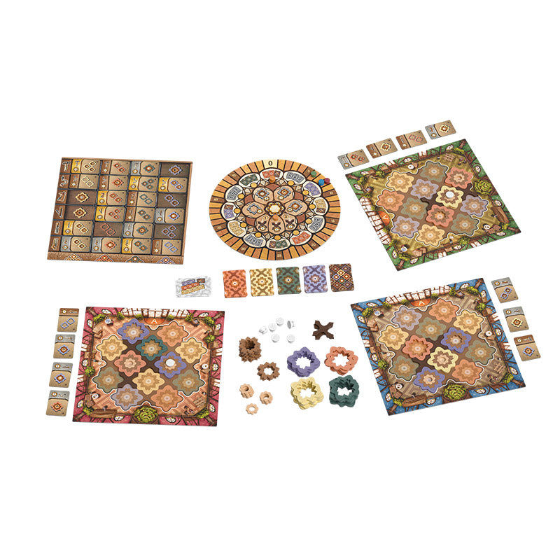 Afbeelding laden in galerijviewer, 999games 999 games intarsia bordspel (nederlands, 2 - 4 spelers, 40 minuten, vanaf 10 jaar)
