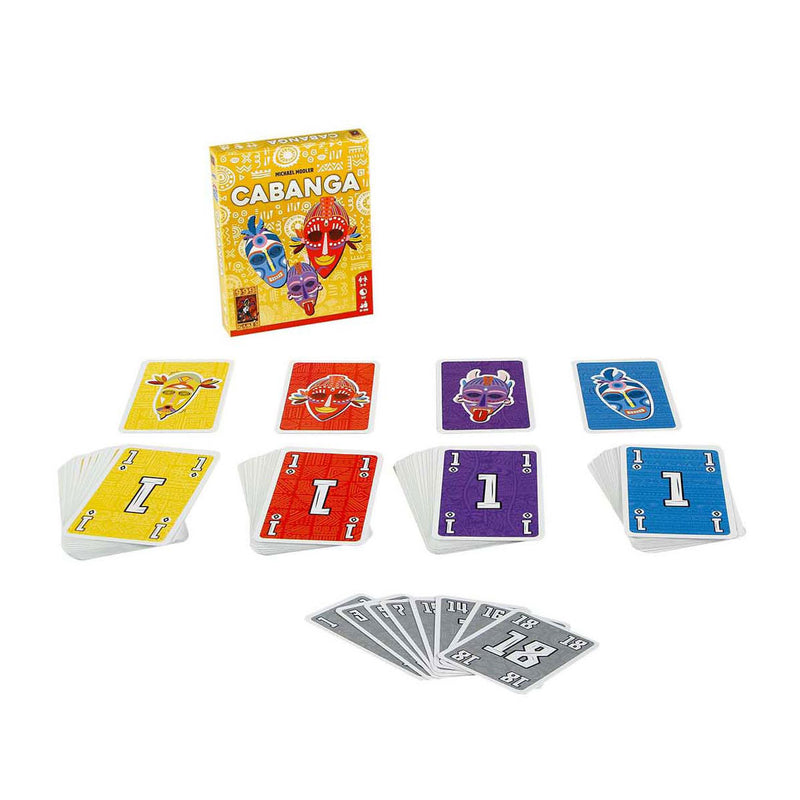 Afbeelding laden in galerijviewer, 999games 999 games cabanga kaartspel (nederlands, 3 - 6 spelers, 20 minuten, vanaf 8 jaar)
