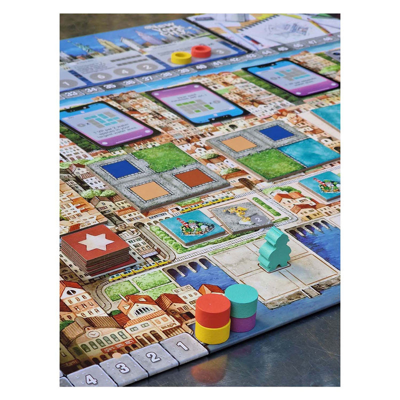 Afbeelding laden in galerijviewer, 999games 999 games cities bordspel (nederlands, 2 - 4 spelers, 30 minuten, vanaf 10 jaar)
