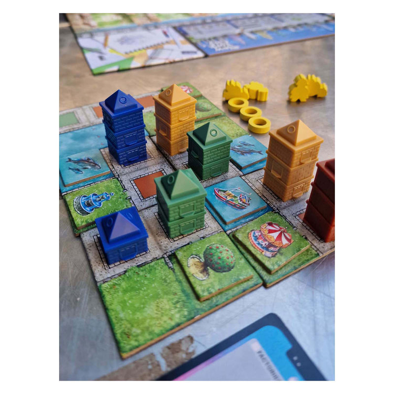 Afbeelding laden in galerijviewer, 999games 999 games cities bordspel (nederlands, 2 - 4 spelers, 30 minuten, vanaf 10 jaar)
