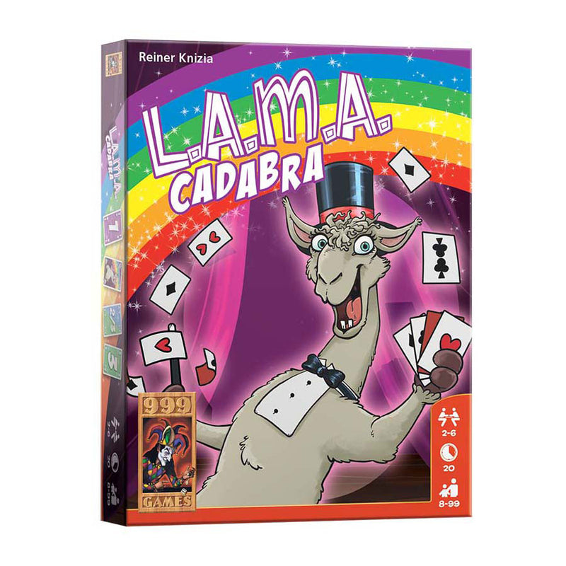 Afbeelding laden in galerijviewer, 999games 999 games lama: cadabra kaartspel (nederlands, 2 - 6 spelers, 20 minuten, vanaf 8 jaar)
