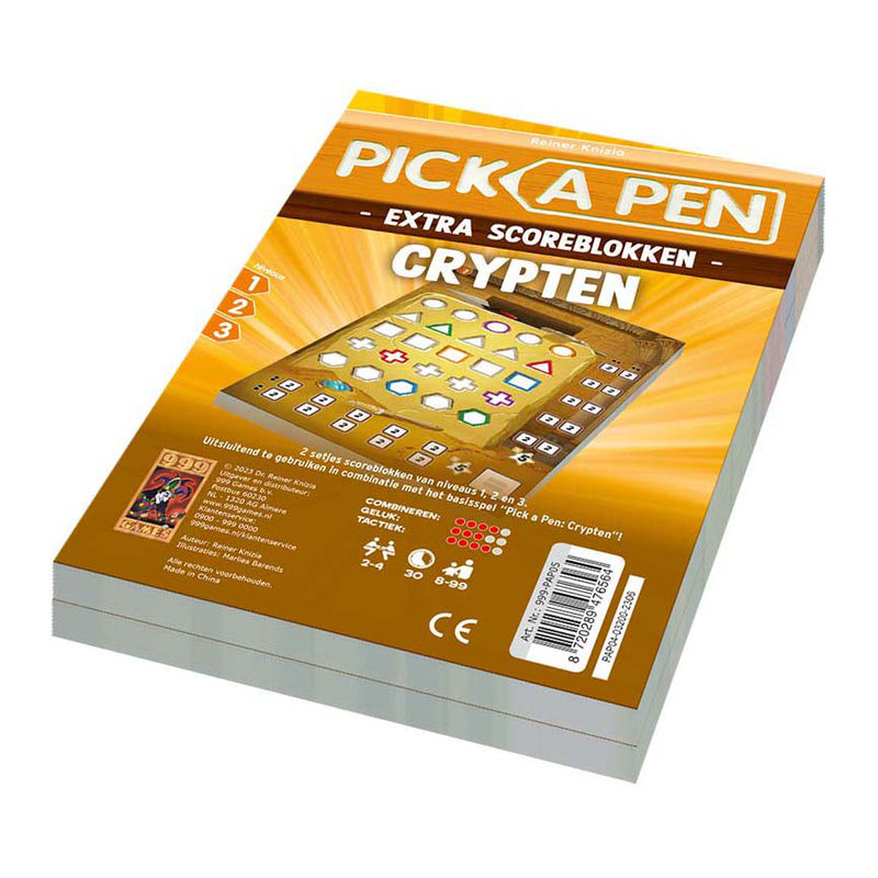 Afbeelding laden in galerijviewer, 999games 999 games pick a pen crypten scoreblokken, 2st.
