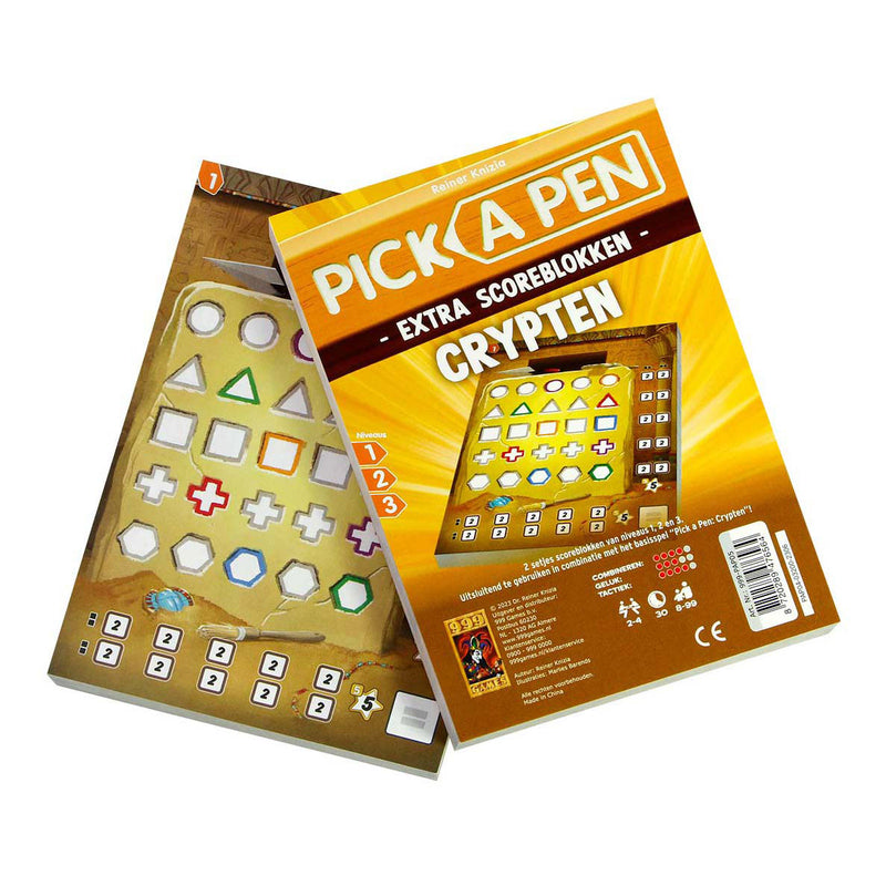 Afbeelding laden in galerijviewer, 999games 999 games pick a pen crypten scoreblokken, 2st.
