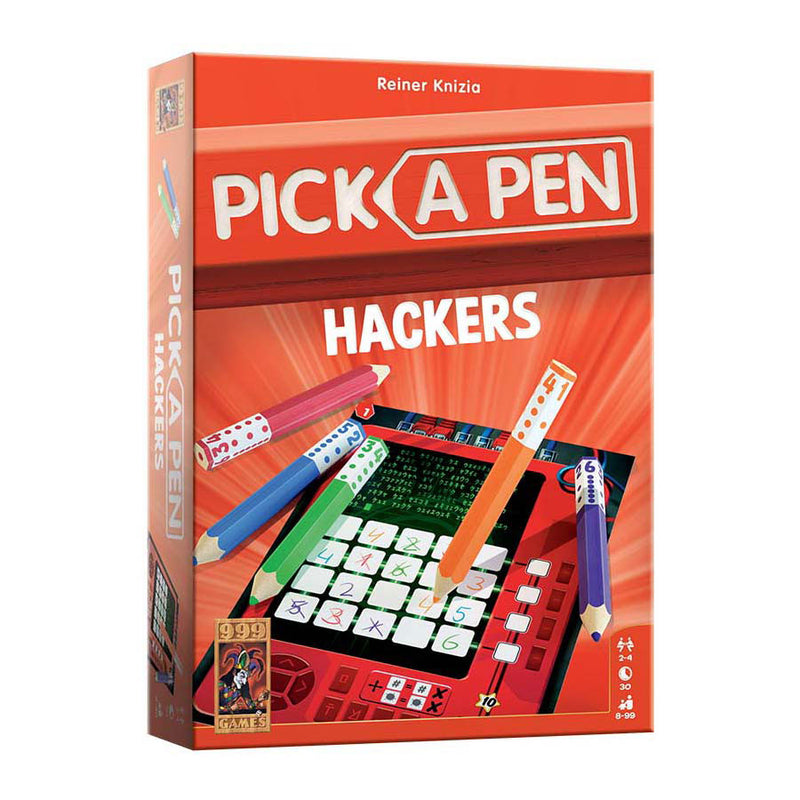 Afbeelding laden in galerijviewer, 999games 999 games pick a pen hackers dobbelspel

