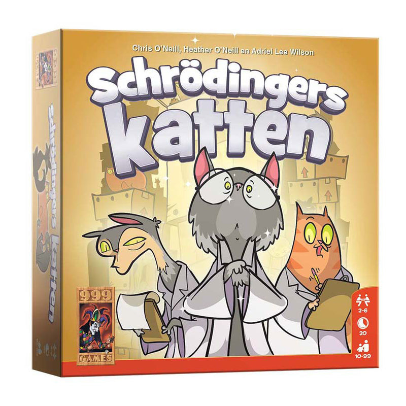 Afbeelding laden in galerijviewer, 999games 999 games schrödinger's katten kaartspel (nederlands, 2 - 6 spelers, 20 minuten, vanaf 10 jaar)
