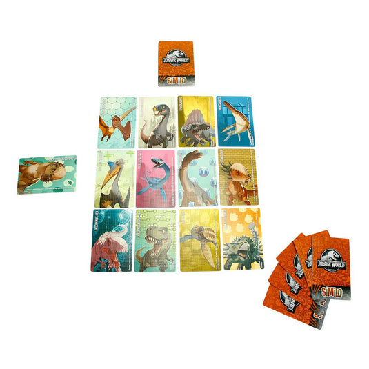999games 999 games similo: jurassic world kaartspel (nederlands, 2 - 8 spelers, 10 minuten, vanaf 7 jaar)