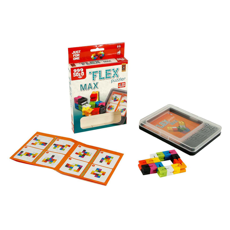 Afbeelding laden in galerijviewer, 999games 999 games flex puzzler max denkspel (nederlands, 1 speler, vanaf 7 jaar, 80 opdrachten)
